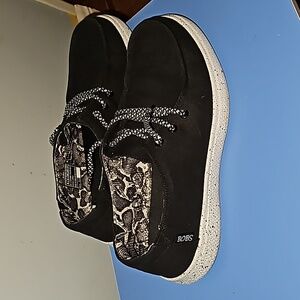 Black bobs sckechers shoes